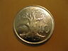 1999 Zimbabwe Coin  "africa Baobab Tree", 10 Cents,  Super Nice Coin