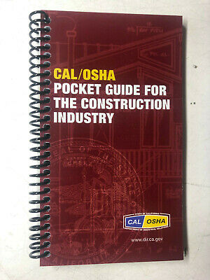 Cal/osha Pocket Guide For The Construction Industry - June 2019 Edition - New!!!