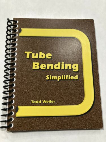 Tube And Pipe Bending Simplified Instruction Manual,  Book,  Booklet