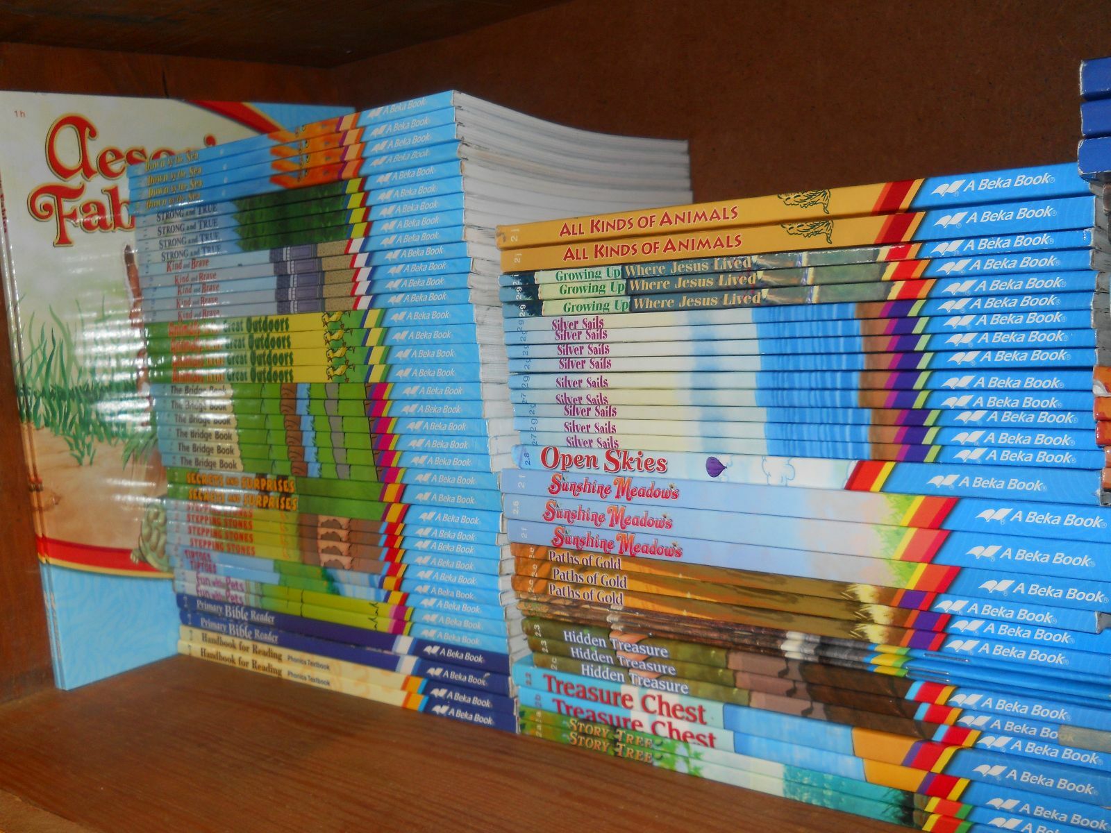 Build You Own" Book Lot Abeka Readers-$5.00 Ea.+ship Disc. On 2+ Some Current